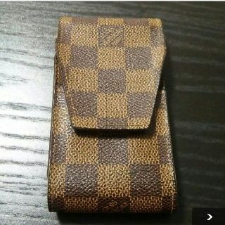 ルイヴィトン(LOUIS VUITTON)の再値下げ！【ルイヴィトン  ダミエ柄】シガレットケース(タバコグッズ)