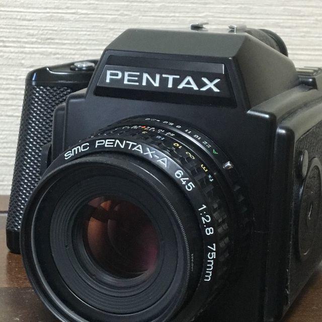 PENTAX - PENTAX 645 中判フィルムカメラ 75mm 150mm レンズセットの通販 by toshst's shop