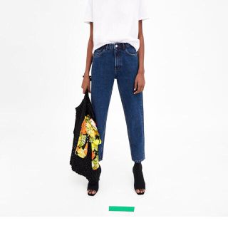 ザラ(ZARA)のクラシックハイライズマムフィットデニム(デニム/ジーンズ)