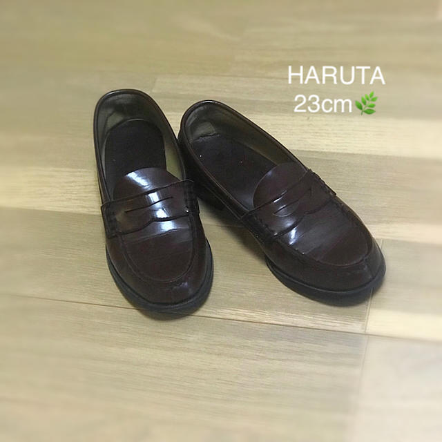 HARUTA(ハルタ)のローファー(茶色) レディースの靴/シューズ(ローファー/革靴)の商品写真