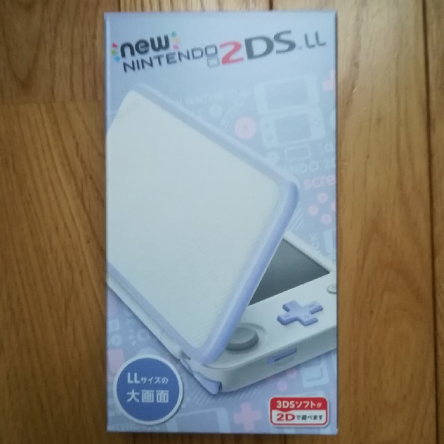 新品未開封　2DS LL ホワイト×ラベンダーゲームソフト/ゲーム機本体