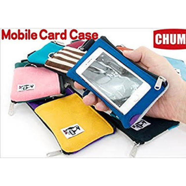 CHUMS(チャムス)のカーズ様専用  チャムス/お財布つき携帯ケース スマホ/家電/カメラのスマホアクセサリー(iPhoneケース)の商品写真