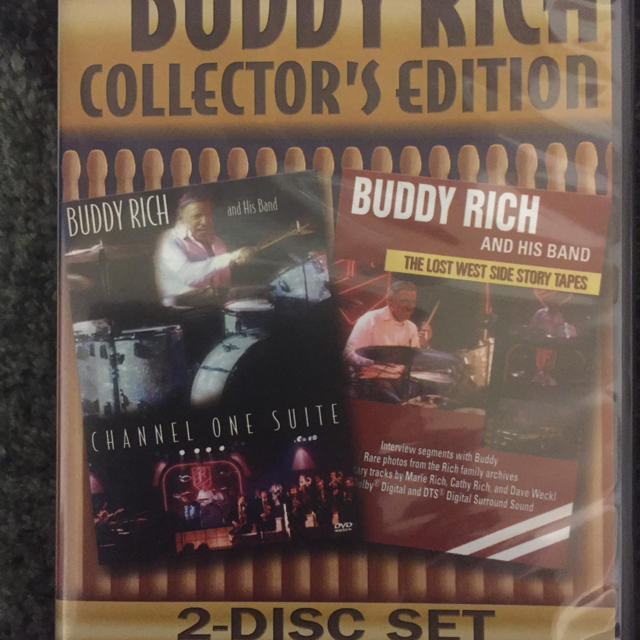 BUDDY RICH DVD 2枚組 楽器のドラム(その他)の商品写真