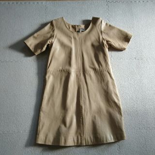 トップショップ(TOPSHOP)のTOP SHOP レザーワンピース(ひざ丈ワンピース)