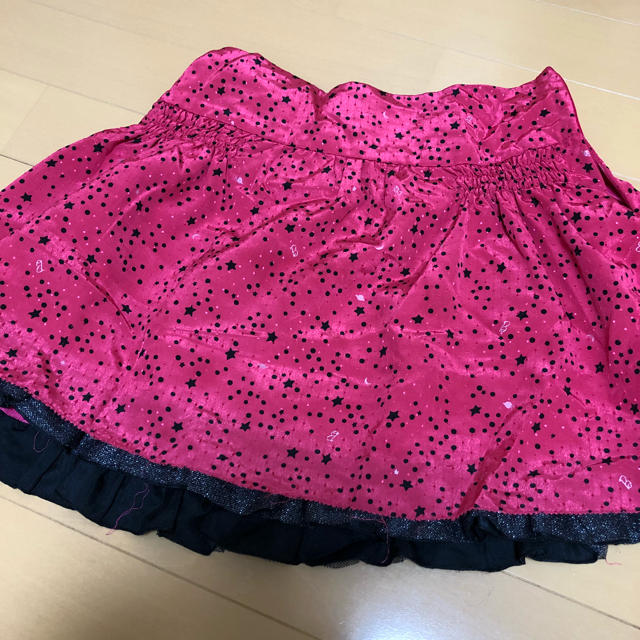 Barbie(バービー)のBarbieキッズ♡キラキラピンクスカート140 キッズ/ベビー/マタニティのキッズ服女の子用(90cm~)(スカート)の商品写真