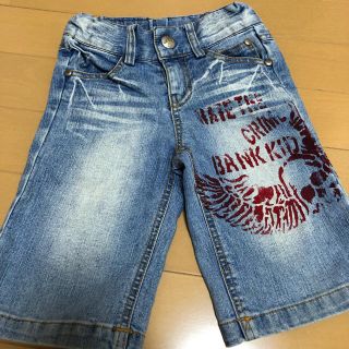 バンクキッズ(BANK KIDS)のBANK KIDS☆ハーフデニムパンツ110(パンツ/スパッツ)