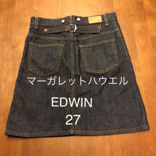 マーガレットハウエル(MARGARET HOWELL)のさわ様専用マーガレットハウエル×EDWIN  デニムスカート  27(ひざ丈スカート)