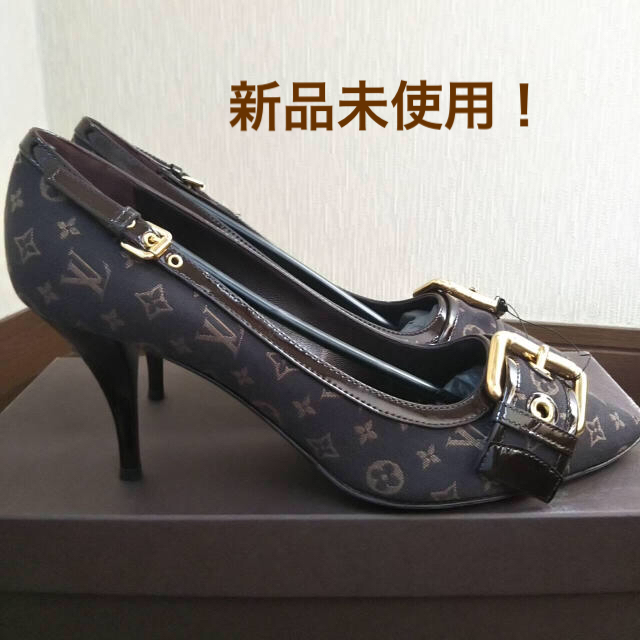 LOUIS VUITTON(ルイヴィトン)のClearance!! ルイヴィトン モノグラムミニ パンプス サイズ37 レディースの靴/シューズ(ハイヒール/パンプス)の商品写真