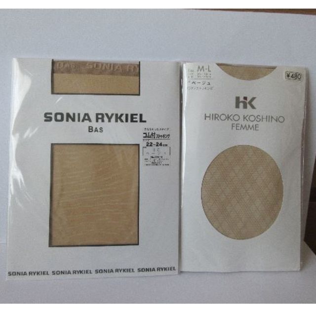 SONIA RYKIEL(ソニアリキエル)のストッキング　2足セット レディースのレッグウェア(タイツ/ストッキング)の商品写真