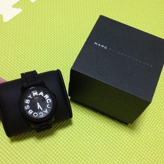 マークバイマークジェイコブス(MARC BY MARC JACOBS)の正規店直接購入♡MARC 腕時計(腕時計)