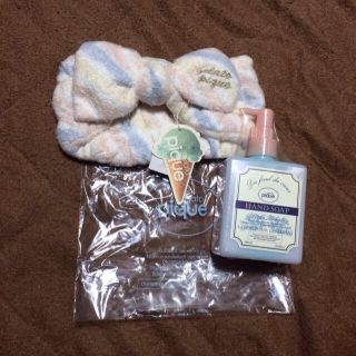 ジェラートピケ(gelato pique)のハンドソープ&ヘアバンドセット(その他)