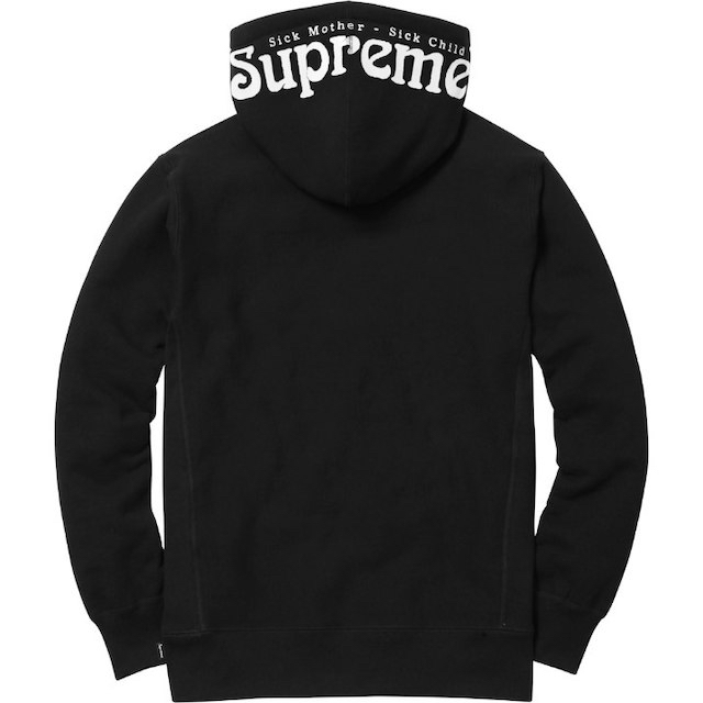 Supreme Sick Mother Hooded Sweatshirt 黑Sのサムネイル