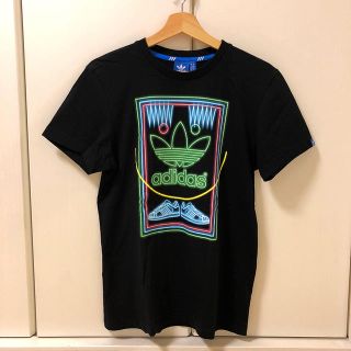 アディダス(adidas)のadidas ネオンtシャツ ブラック supreme NIKE メンズ(Tシャツ/カットソー(半袖/袖なし))