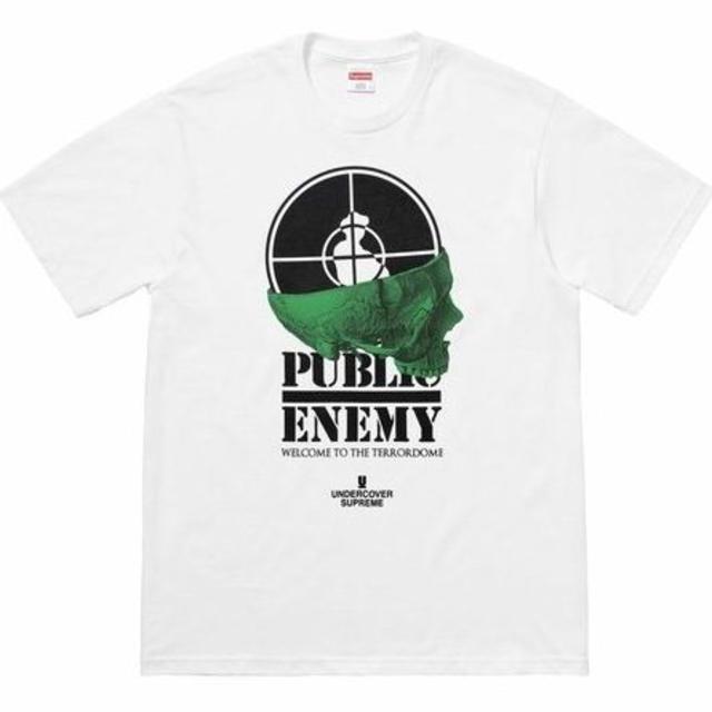 愛用 - Supreme 白 Tee Enemy Public UNDERCOVER Supreme S Tシャツ/カットソー(半袖/袖なし)