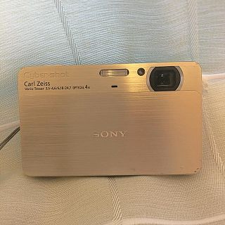 ソニー(SONY)のSONY cybershot DSC  T700 ゴールド(コンパクトデジタルカメラ)