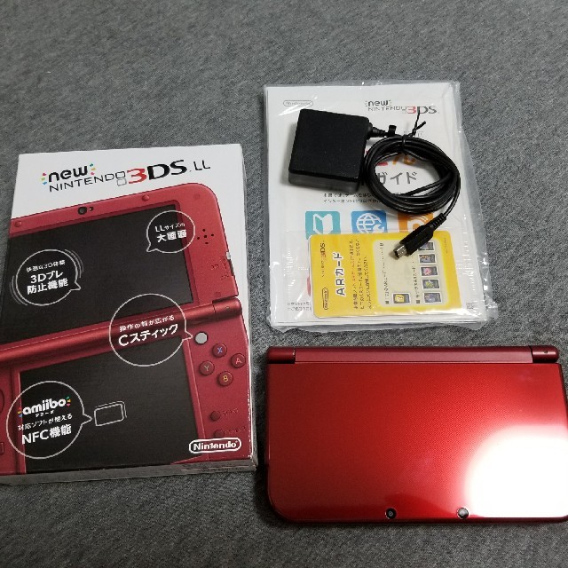 new ニンテンドー 3DS LL　メタリックレッド