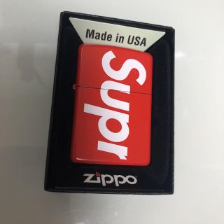 シュプリーム(Supreme)のsupreme Logo zippo ライター(タバコグッズ)