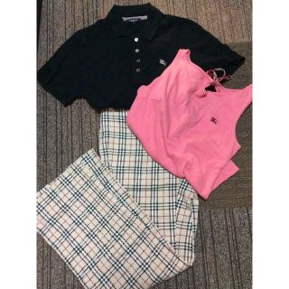 バーバリー(BURBERRY)のBURRERRY・カットソー＆パンツ・3点setお買い得！(Tシャツ(半袖/袖なし))