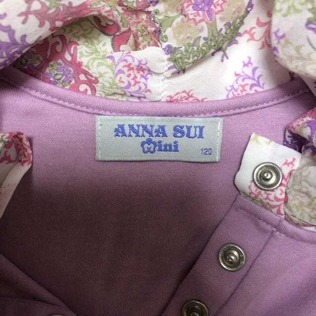 ANNA SUI mini(アナスイミニ)のANNA SUIミニワンピース120センチ キッズ/ベビー/マタニティのキッズ服女の子用(90cm~)(ワンピース)の商品写真