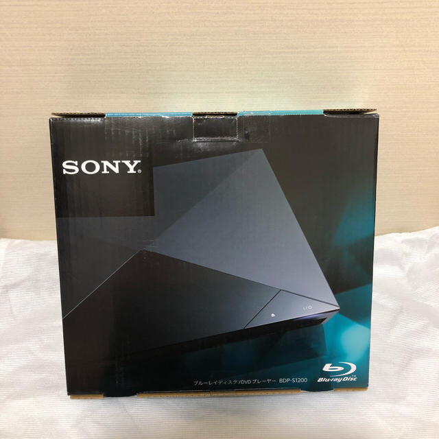 SONY(ソニー)のSONYブルーレイディスク&DVD再生プレーヤー〔BDP-S1200〕 スマホ/家電/カメラのテレビ/映像機器(ブルーレイプレイヤー)の商品写真