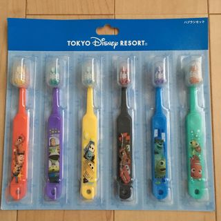 ディズニー(Disney)のぼのぼの様ご専用＊新品未使用＊ディズニーリゾート 歯ブラシ6本セット ピクサー(歯ブラシ/歯みがき用品)