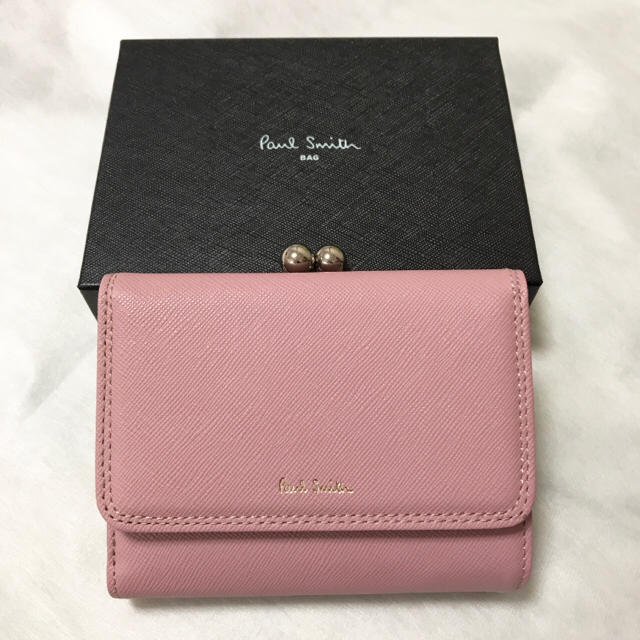 Paul Smith(ポールスミス)の新品 ポールスミス♡がま口折財布 ピンク レディースのファッション小物(財布)の商品写真