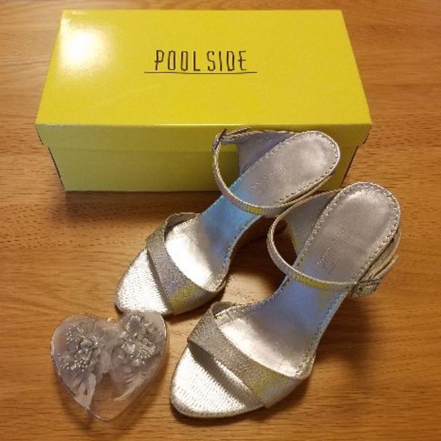 POOL SIDE(プールサイド)のプールサイド ミュール 23㎝ 中古 レディースの靴/シューズ(ミュール)の商品写真