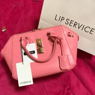 リップサービス(LIP SERVICE)のノベルティ♡新品♡リップサービス♡キーバック(ハンドバッグ)