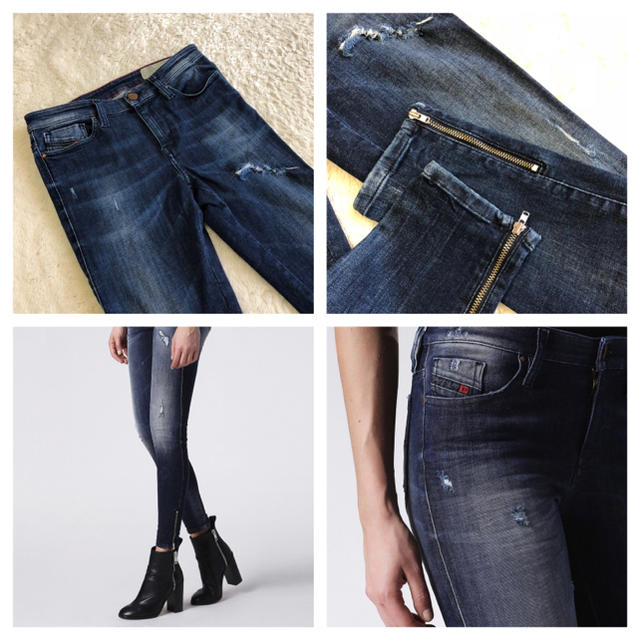 DIESEL - 美品 ディーゼル 17FW SKINZEE-ZIP 0684Dの通販 by チョラコ