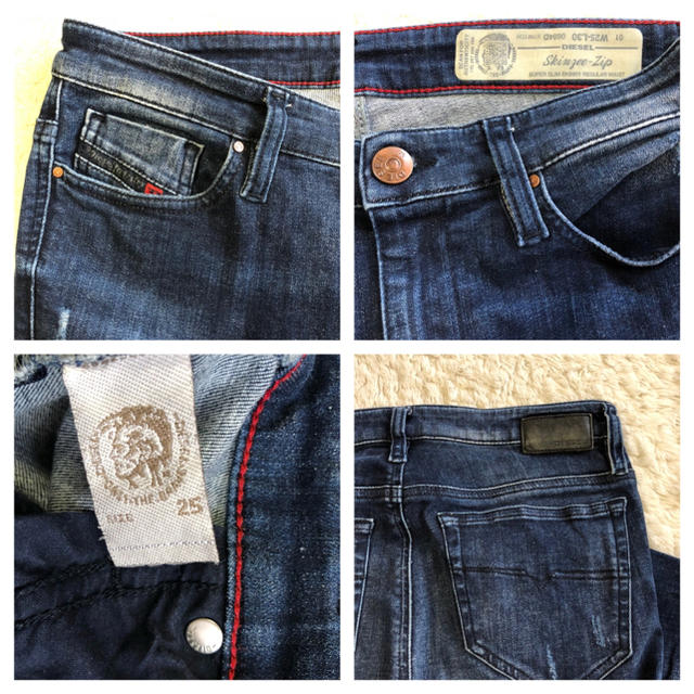 DIESEL - 美品 ディーゼル 17FW SKINZEE-ZIP 0684Dの通販 by チョラコ