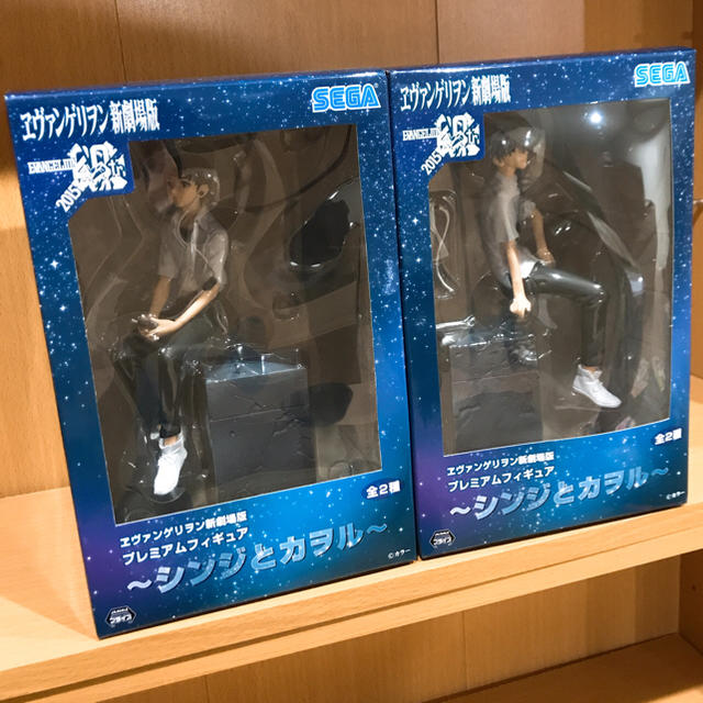 SEGA - 6.エヴァンゲリオン新劇場版 シンジとカヲルフィギュアの SEGA - 6.エヴァンゲリオン新劇場版 シンジとカヲルフィギュアの