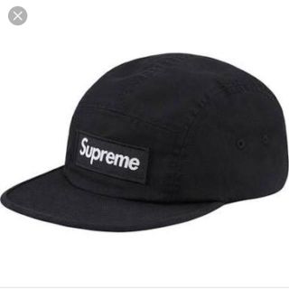 シュプリーム(Supreme)のSupreme17ss ボックスロゴ キャップ 黒(キャップ)