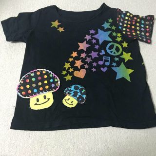 エルロデオ(EL RODEO)のエルロデオ*きのこTシャツ*カラフル*古着(Tシャツ(半袖/袖なし))