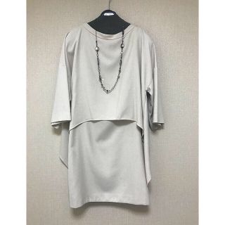 アドーア(ADORE)のGW中お値下げ♡ アドーア 上品 ドレープが美しい ワンピース ADORE(ひざ丈ワンピース)