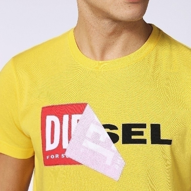 DIESEL - DIESEL T-DIEGO-QA Tシャツ 黄XLサイズの通販 by Y-F's shop 