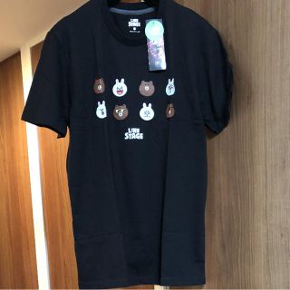 LINE Friends Tシャツ ブラウン コニー(キャラクターグッズ)