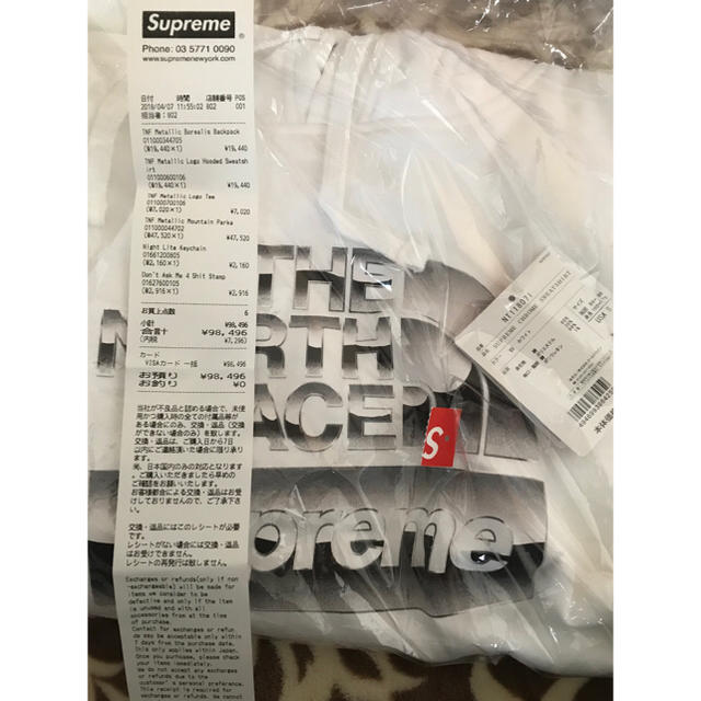 Supreme(シュプリーム)のSupreme✖️The North Face パーカー メンズのジャケット/アウター(マウンテンパーカー)の商品写真