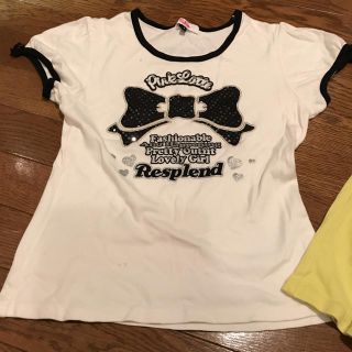 ピンクラテ(PINK-latte)のTシャツ ピンクラテ ２枚セット(Tシャツ(半袖/袖なし))