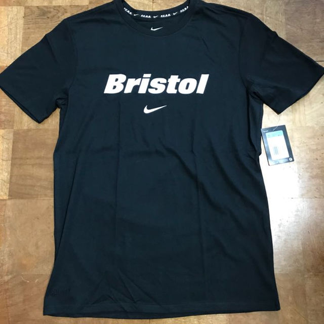 ラストコラボTシャツ FCRB NIKE real Bristol 黒 M