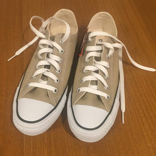 コンバース(CONVERSE)の今季完売コンバースオールスターベージュ25.0(スニーカー)