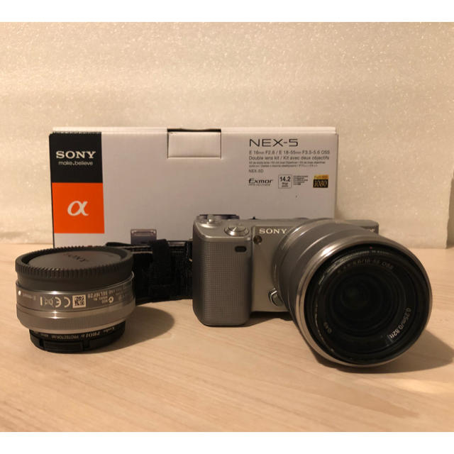 NEX-5R  ミラーレス一眼  ソニー  おまけ多数 カメラバッグ追加