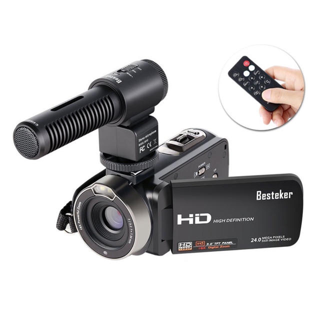 【在庫有】 ビデオカメラ HD ビデオカメラ