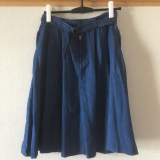 オフオン(OFUON)の【ocean様専用】デニム風スカート (ひざ丈スカート)