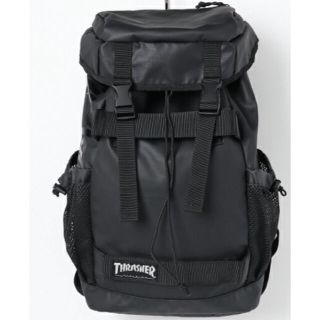 スラッシャー(THRASHER)の新品未使用品 THRASHER 黒 BLACK ブラック BACKPACK(バッグパック/リュック)