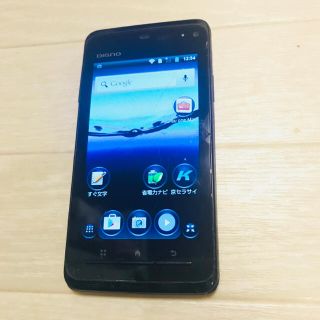 キョウセラ(京セラ)のau DIGNO ディグノ ISW11K 中古 画面割れ有り 京セラ(スマートフォン本体)