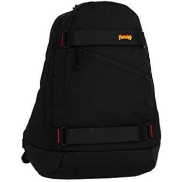 THRASHER(スラッシャー)の新品未使用品 THRASHER 黒 BLACK ブラック BACKPACK レディースのバッグ(リュック/バックパック)の商品写真