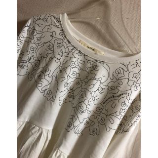 リベットアンドサージ(rivet & surge)の新品 rivet&serge  くまいっぱいカットソー  トップス(Tシャツ(半袖/袖なし))