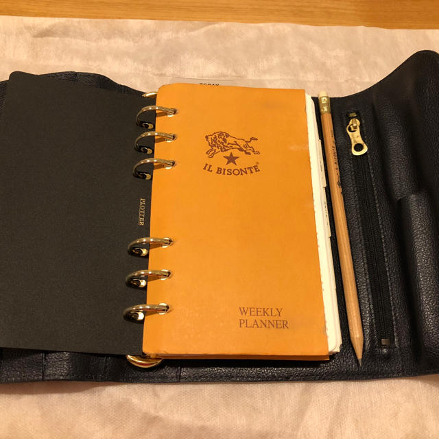 イルビゾン IL システム手帳 ネイビーの通販 by SSK's shop