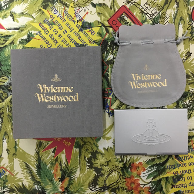 Vivienne Westwood(ヴィヴィアンウエストウッド)の【新品・未使用】Vivienne Westwood カードケース レディースのファッション小物(名刺入れ/定期入れ)の商品写真