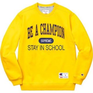 シュプリーム(Supreme)のSupreme Champion Stay In School Crewneck(スウェット)